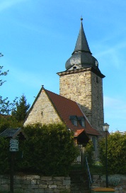 Zeigerheimer Dorfkirche Westseite